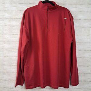SCOTTeVest Long Sleeve `1/4 Zip Performance Pullover XL